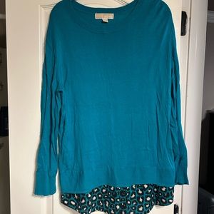 Michael Kors Medium Teal Sweater